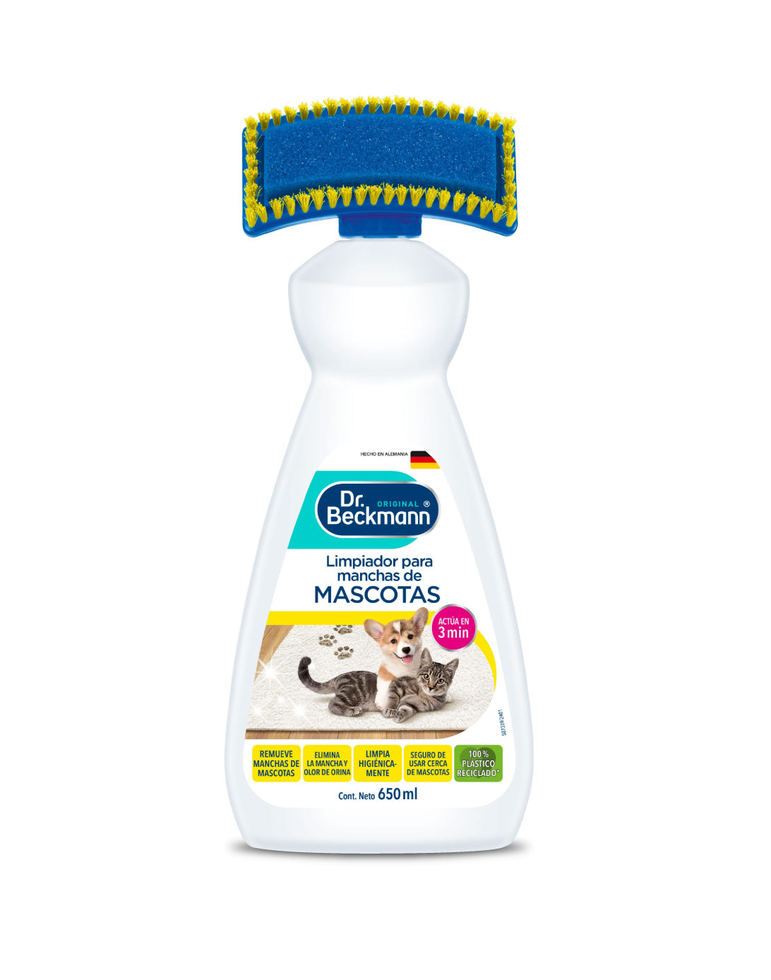 Dr. Beckmann Limpiador para manchas de Mascotas 650 ml - Puntolimpieza
